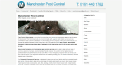 Desktop Screenshot of manchesterpestcontrol.co.uk